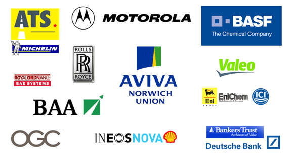 Client & Employer Logos for Interim Purchasing Manager
